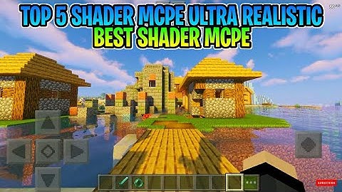 Top 5 Shader Ultra Realistic | Shader Terbaik Di Mcpe | Mcpe 1.14/1.15/1.16