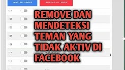 Cara menghapus teman Yang Sudah Tidak Aktiv Di Facebook - Durasi: 9.09. Cara menghapus teman Yang Sudah Tidak Aktiv Di Facebook - Durasi: 9.09.