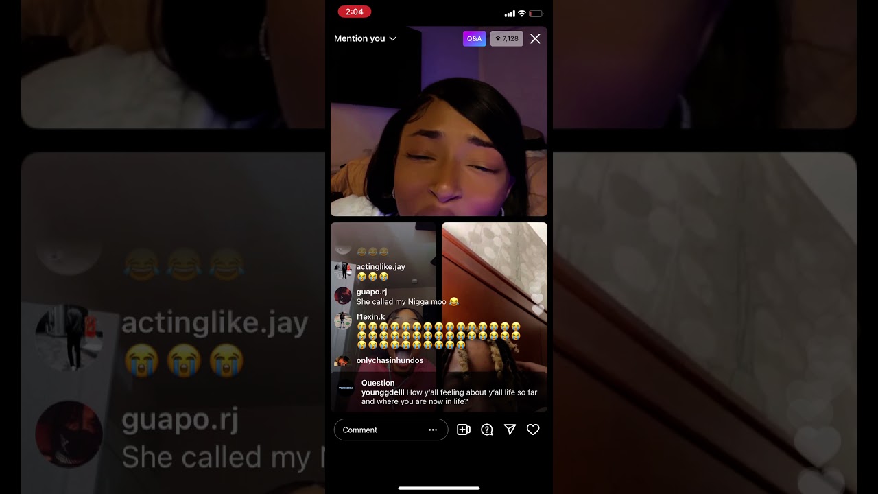 DDG , DESHAEFROST , LADIISCORPIO, DIAMONDNICOLE IG LIVE