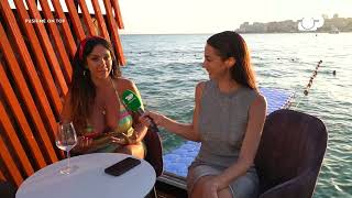 Marika Fruscio, showgirl-i italian për herë të parë pushime në Shqipëri -Pushime On Top