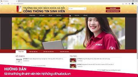 Hướng dẫn ghi phiếu thông tin sinh viên