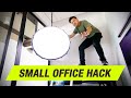 Small YouTube Office? DO THIS TO SAVE SPACE!