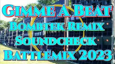 Gimme A Beat | Disco Bombtek | Soundcheck Battle Remix 2023 (MMS) Dj Jayson Espanola