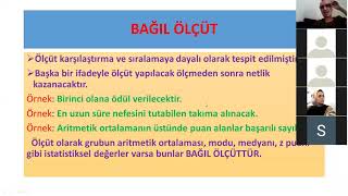 SONER HOCA ÖLÇME 19 04 2020 TARİHLİ DERS
