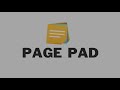 Page Pad : Make quick notes chrome extension