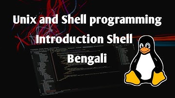 Unix and Shell programming Bengali tutorial | Part-2 | Unix এর বৈশিষ্ট্য | Linux in Bengali