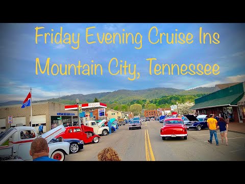 Mountain City Tennessee Friday Evening Cruise In