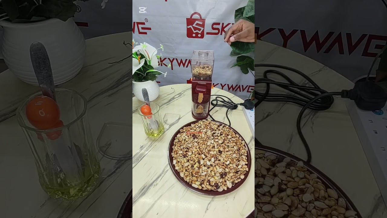 Nostalgia electrics Household Peanut Butter Maker. 