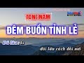 Đêm Buồn Tỉnh Lẻ Karaoke Nhạc Sống Rumba | Tone Nam | Hoàng Dũng Karaoke