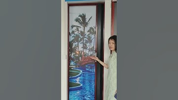 Simple folding Screen Door, Easy Installation#Insectscreen #InsectRepellentNet #mosquitoscreen