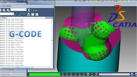 Advanced programming tutorial | Catia surface machining #3 | Vericut simulation
