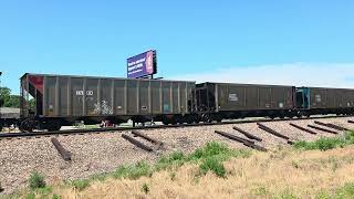 Just a inbound empty coal with 1 locomotive on each end