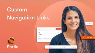 Custom Navigation Links | Portle