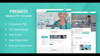 PreMedi - Hospital And Medical Multipurpose PSD Template | Themeforest Website Templates and Themes