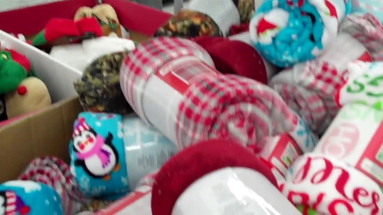 Holiday Slippers And Throw Blankets At Walmart 2017 YouTube