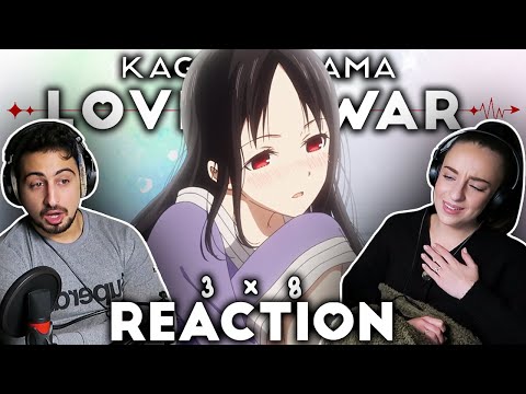 A CONFESSION?! Kaguya Sama: Love is War Season 3 Episode 8 REACTION!