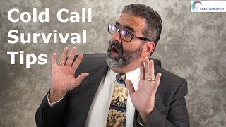Law School Cold Call Survival Tips