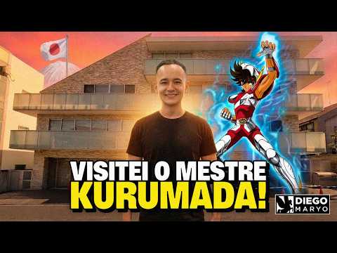 [Vlog] Brazilian visiting the creator of Knights of the Zodiac 🇯🇵🍜 Saint Seiya in Japan Kurumada Pro