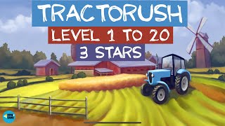 TractoRush : Cubed Farm Puzzle: Level 1 To 20 , 3 STARS iOS/Android Walkthrough screenshot 4