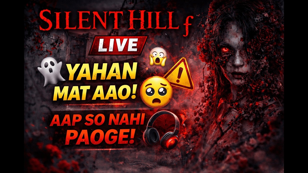 SILENT HILL f LIVE 👻 India Mein Horror Ki Entry | Full Scary Gameplay 😨🔥