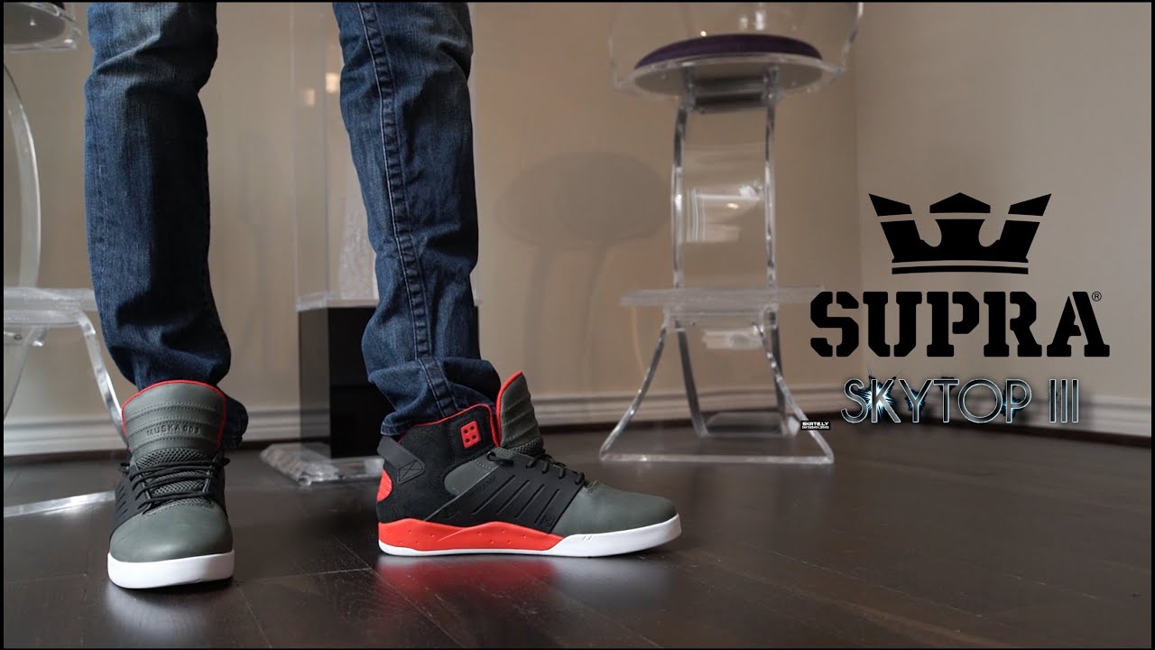 supra skytop crimson