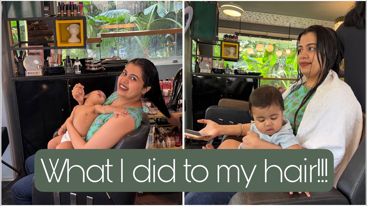 Another Day Another Vlog | What I did to my Hair | Diya Krishna