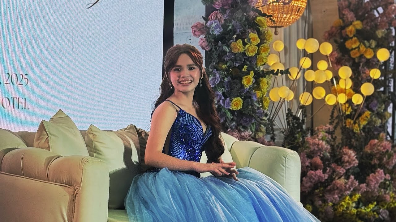 Ashley Sarmiento's debut party at Diamond Hotel; performances and 18 roses!