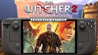 The Witcher 2 Steam Deck All Graphics Tested