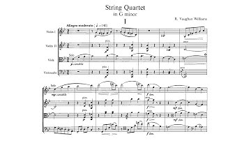 Ralph Vaughan Williams - String Quartet No. 1 in G Minor