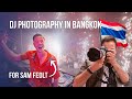 Dj photography for sam feldt in bangkok thailand