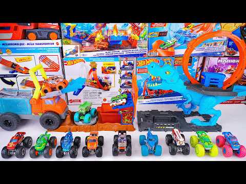 Hot Wheels Collection Unboxing Review ASMR | Hot Wheels Monster Trucks Arena Smashers Rescue