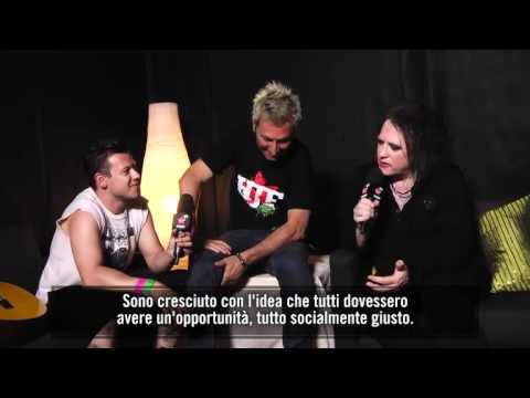 Robert Smith Heineken Jammin' (Italy) Interview w/Virgin Radio 2012