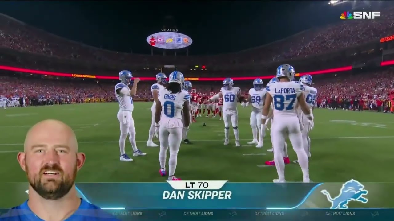 NFL Sunday Night Football Player Introductions - 2025/26 Season