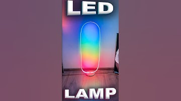 Умная wifi led лампа торшер СВОИМИ РУКАМИ!!! #diy #eletronica #homemade #led #подсветка