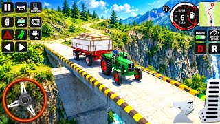 Tractor Trolley Farming - Heavy Farm Cargo Driving - Android Gameplay #2  screenshot 2