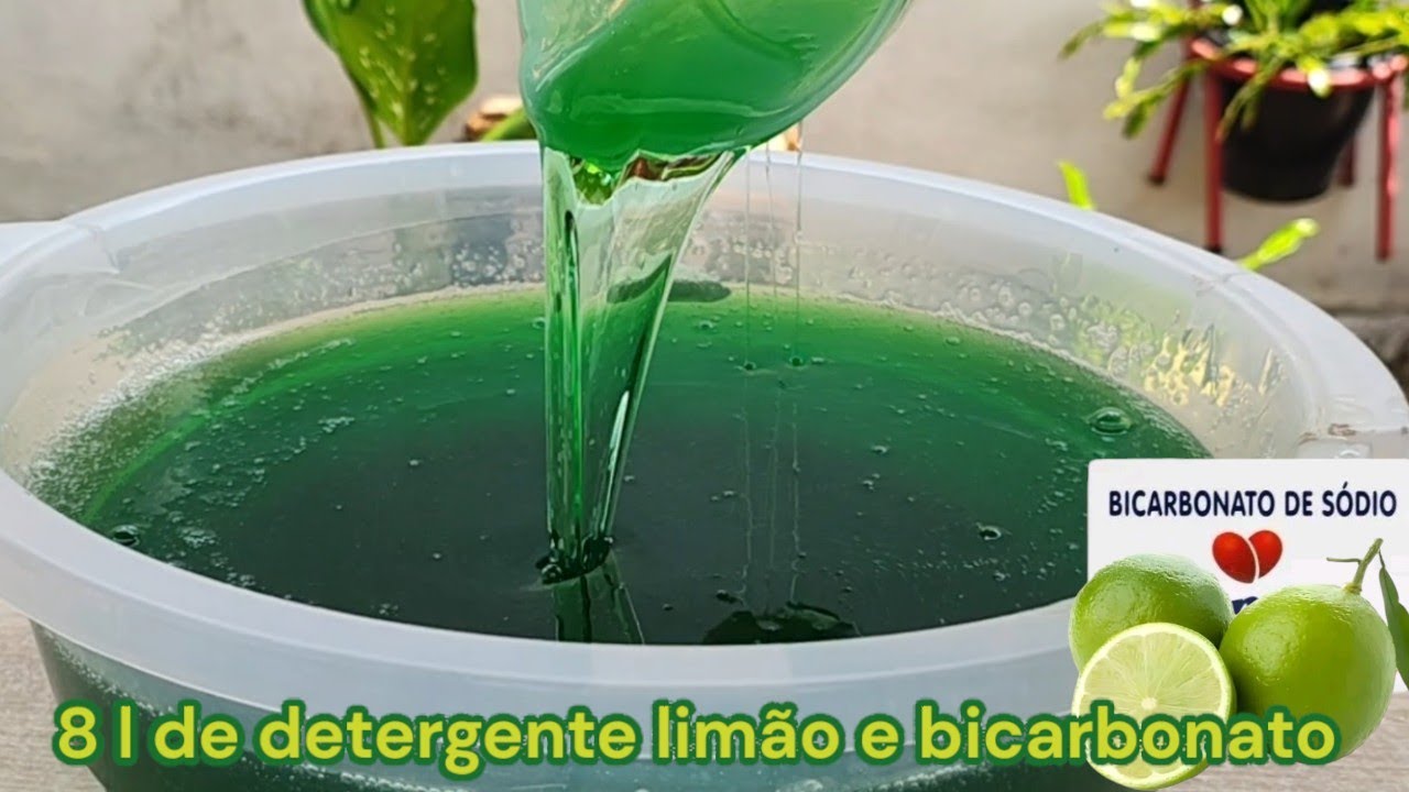 🚀 detergente tripla ação limão e bicarbonato 🤑 com 100 g de soda 🤑 tira manchas brilho nos alumínios