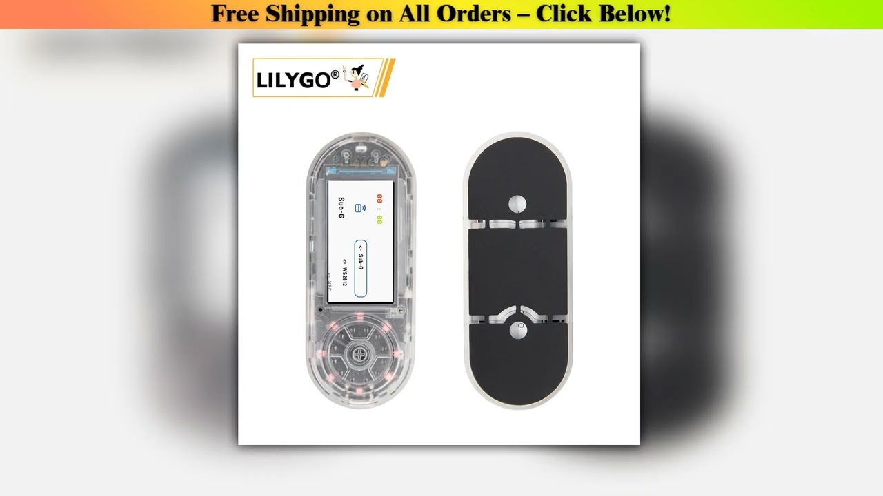 LILYGO T-Embed ESP32-S3 CC1101 Low-Power Sub-1 GHz RF Transceiver PN532 NFC RFID I2C Module LCD