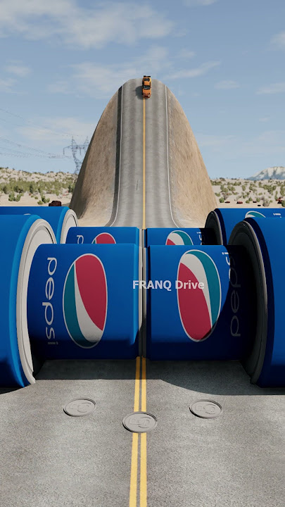 Cars 7 Pepsi Bollard Hill Crush – BeamNG.drive