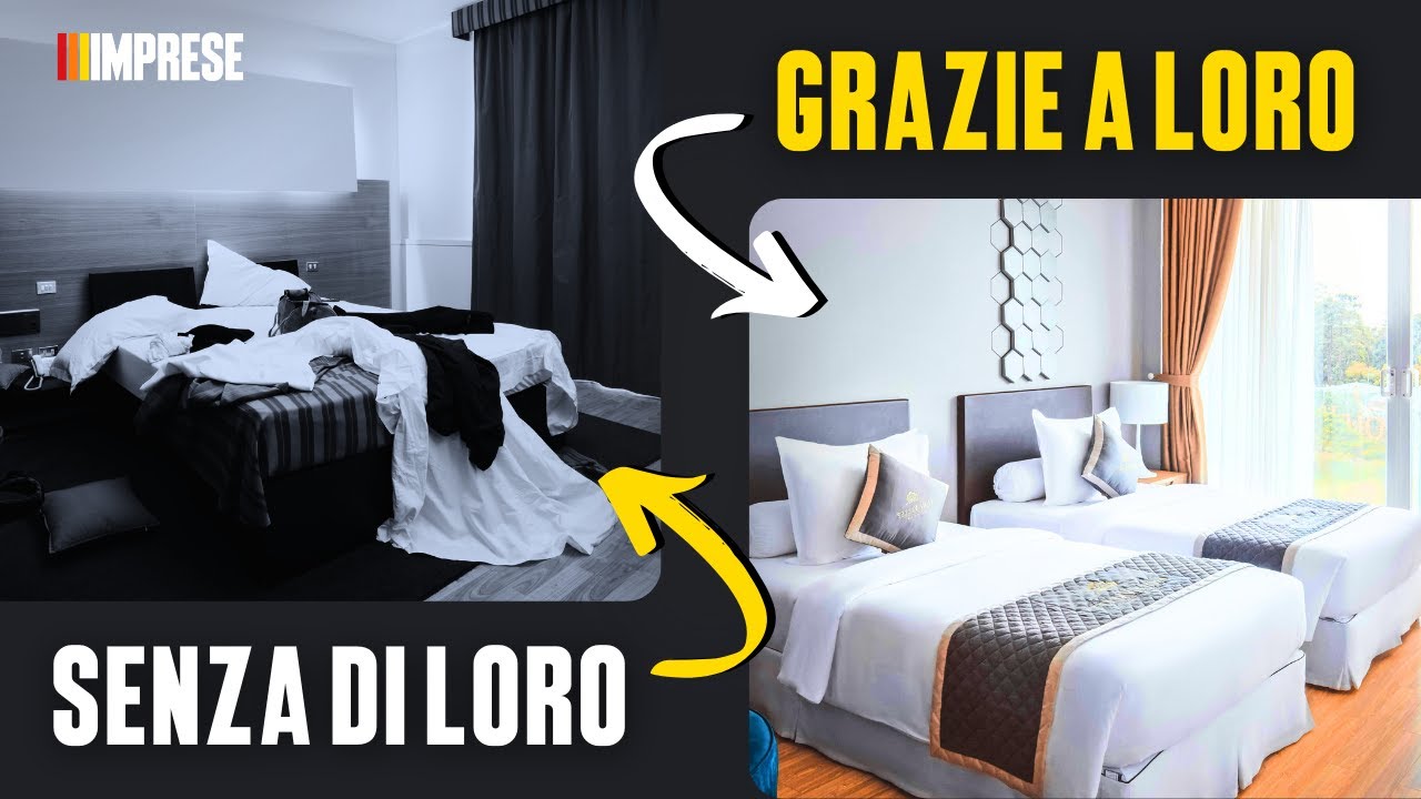 Dormi comodo quando vai in HOTEL? Il merito non è dell’hotel, ma di questa LAVANDERIA