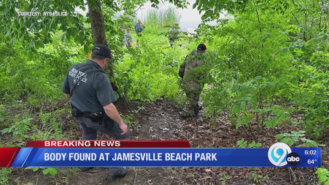 Body found at Jamesville Beach Park YouTube
