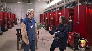 Jaclyn Does My Job | Are you cut out to be a Welder?