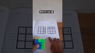 3x3 rubik's cube solve like beginner #shorts #shortvideo #puzzle