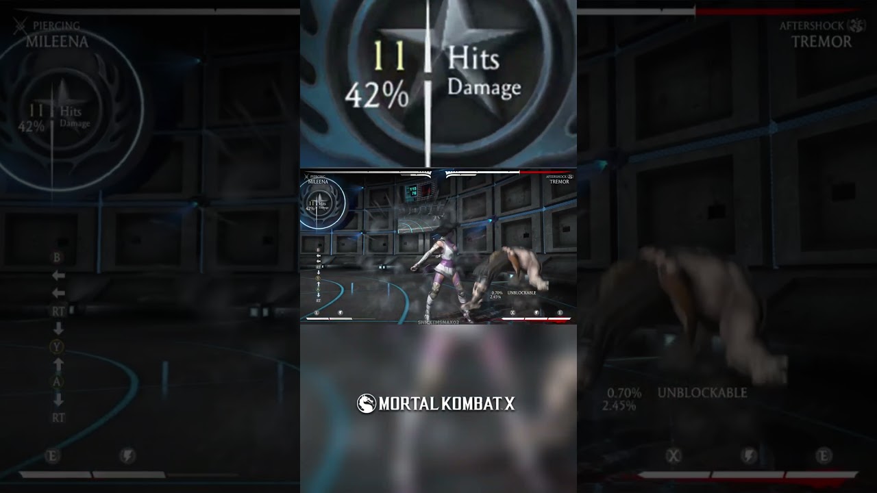 Mileena (Piercing) 51% Combo (Mortal Kombat X)