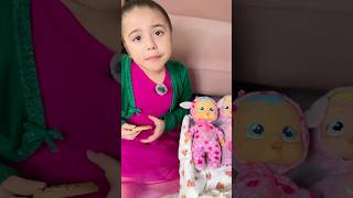 Babies Don't Eat Sweets Pretend Play with  Dolls  #elizabethandbriceida