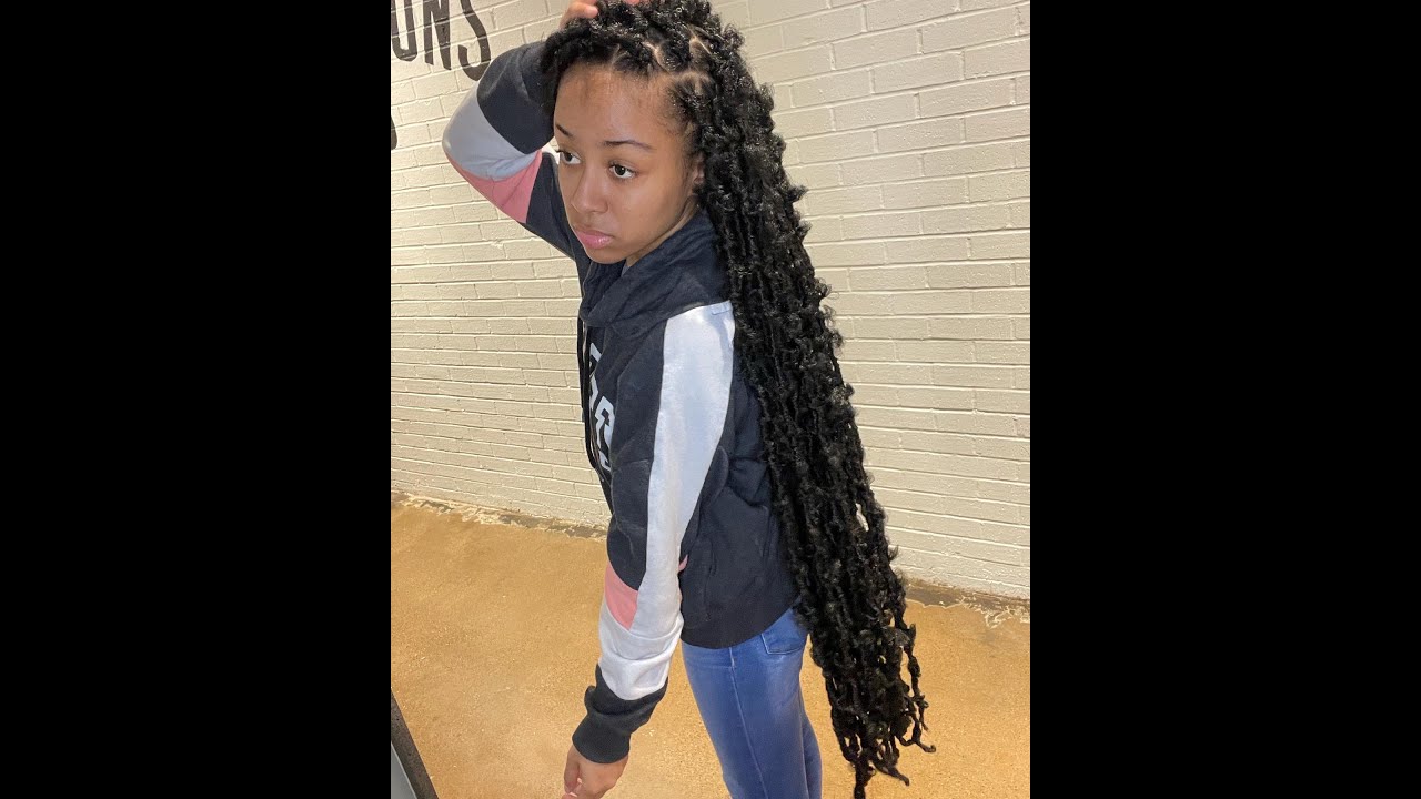 Knee Length Butterfly Locs YouTube