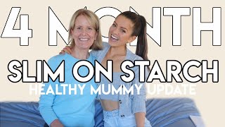 MY MOM'S 4MONTH UPDATE | Menopause Weight Gain & SLIM ON STARCH