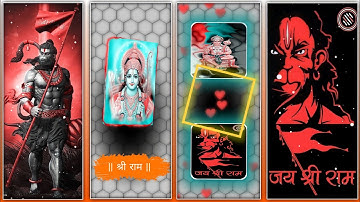 ‼️JAI SHREE RAM ‼️ Ram Navami Status Video Editing in Alight Motion 2023