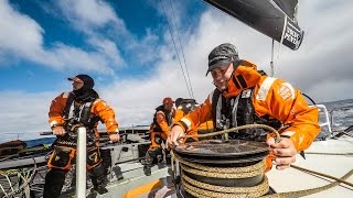 Hanging on a Wire - Leg 5 Day 5 Boat Feed