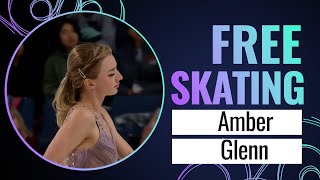 Amber GLENN (USA) | Women Free Skating | Skate America 2023 | #GPFigure