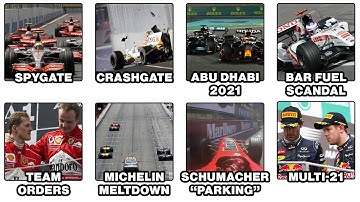 Every Major Formula One Scandal Explained in 21 Minutes